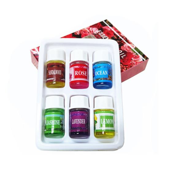 6Pcs/12Pcs 3ml Wasser Löslich Duft Öl Anhaltende Anlage Extrakt Körper Aromatherapie Lampe Entlasten 6pcs