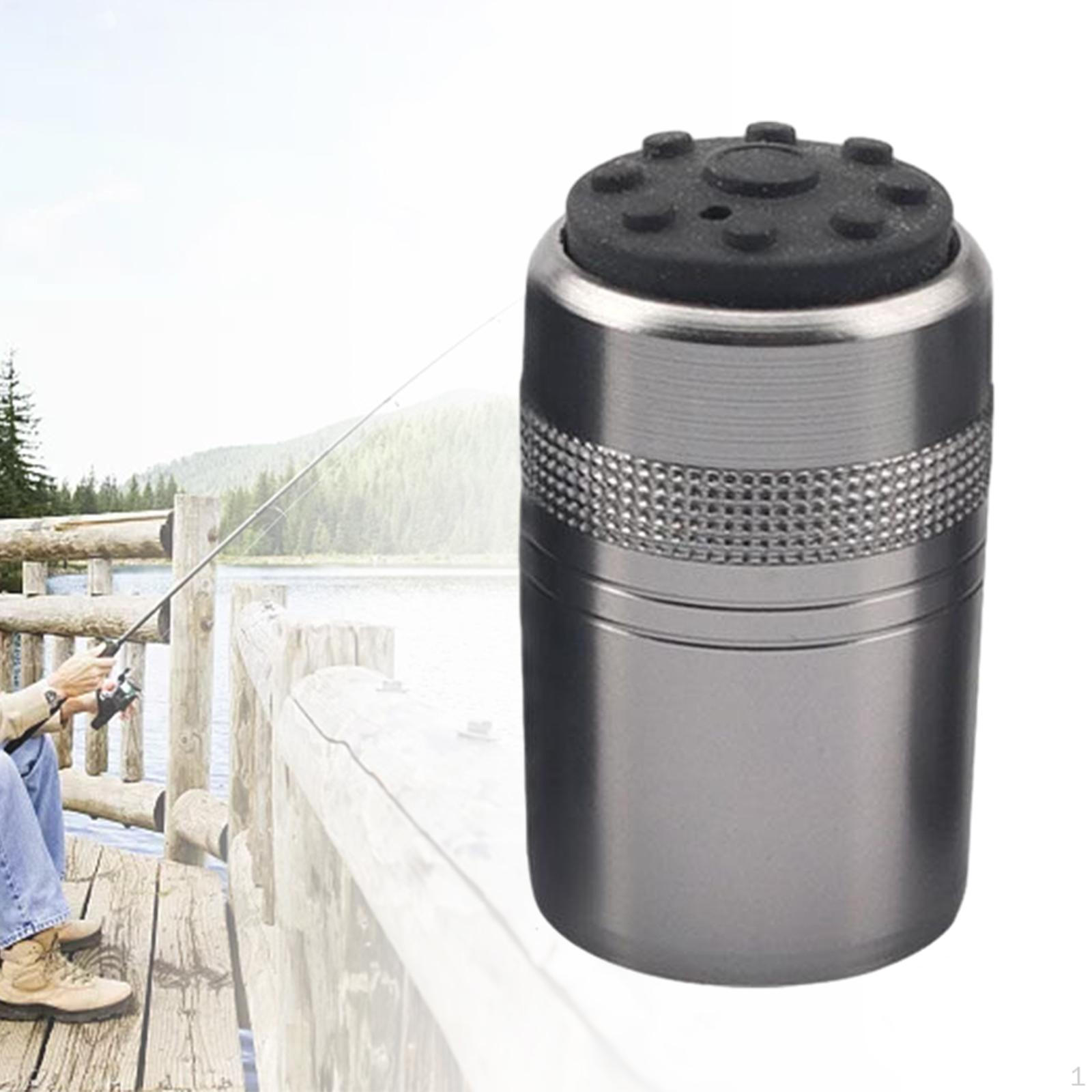 Angelrute Butt Cap Pole Ende mit Ablauf Loch Schutz Hintere Abdeckung für Gebäude Gray 28.5mm