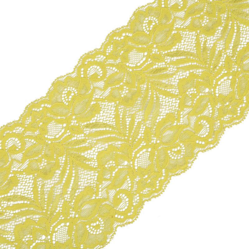 Elastischer Spitzenbesatz, Blumenträger, Kleid, Rock, Kleidung, Dekoration, DIY-Kunsthandwerk gelb