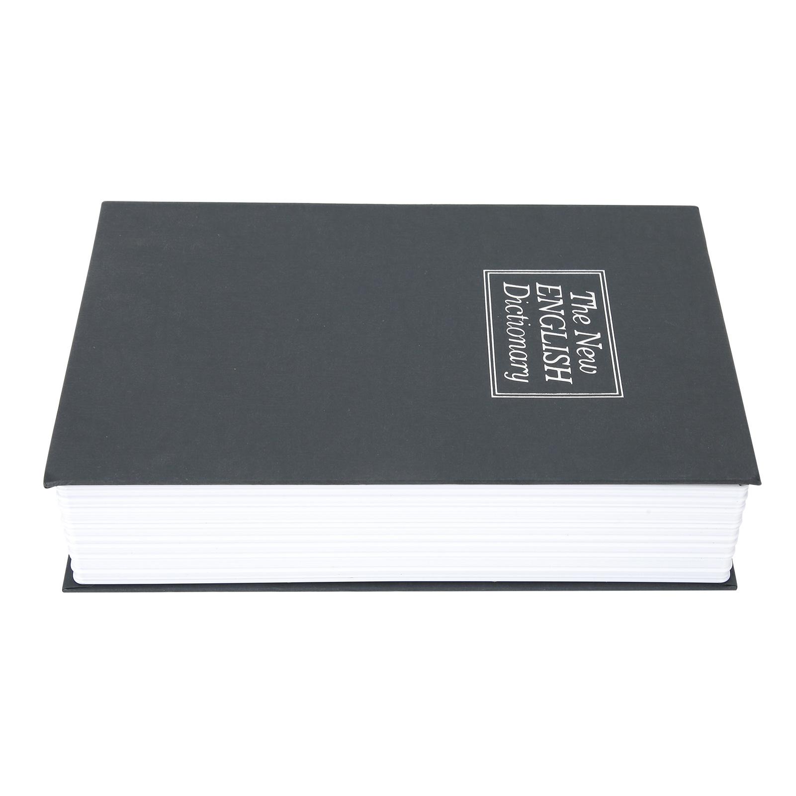 Simulationsbuch-Tresor-Aufbewahrungsbox mit Zahlenschloss Diebstahlsicherer Safe Geld-Schlossbox