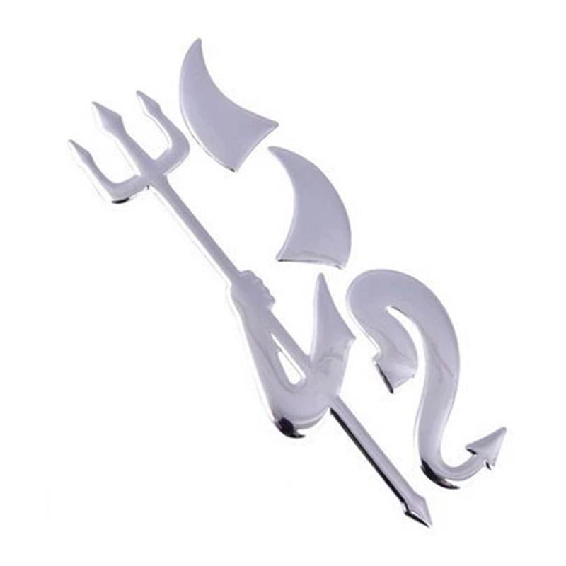 Niedlicher, wasserdichter 3D-Engel, Schutzpatron, kleiner Teufel, Dämon, Auto-Emblem, Aufkleber, Aufkleber, Auto-DIY-Zubehör 1PCS