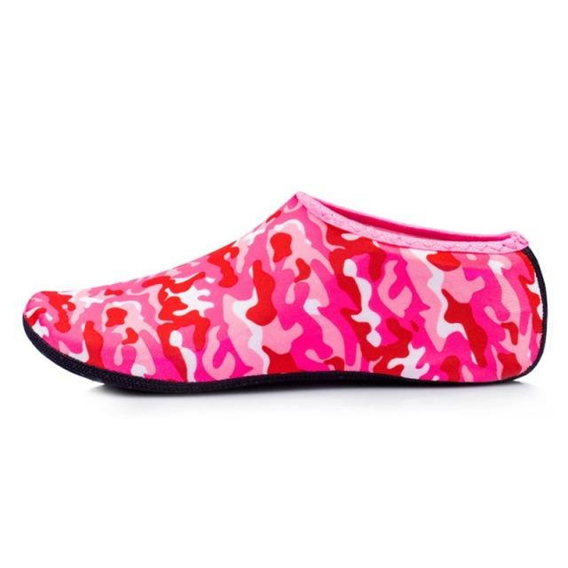 Unisex Wasserschuhe Schwimmen Tauchen Socken Sommer Aqua Strand Sandale Flachschuh Meer rutschfeste Sneaker Socken Slipper für Männer Frauen XS(30-33)