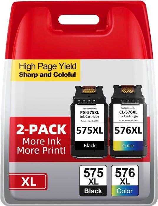 Pg-575Xl Cl-576Xl Tintenpatronen Multipack,Pg-575Xl Cl-576Xl Tintenpatronen Ersetzen Canon 575 576 Patronen Für P