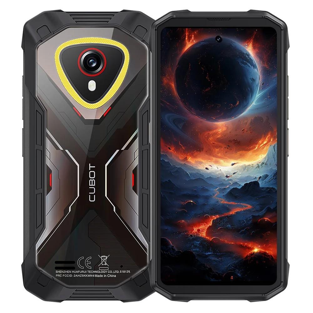 Cubot KingKong Mini 4 Android 15 Mini-Smartphone, 4,7-Zoll Mini-Bildschirm, 90Hz, 4700mAh, 6GB/8GB RAM+128GB/256GB ROM, Mini-Telefon, NFC 6GB+128GB grau/schwarz