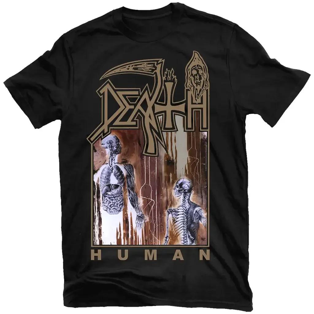 Humorvolles The Representative Band of Death Metal T-Shirt Herren Damen Sommer Baumwolle Band T-Shirt Death Metal Kurzarm T-Shirt Tops L gray