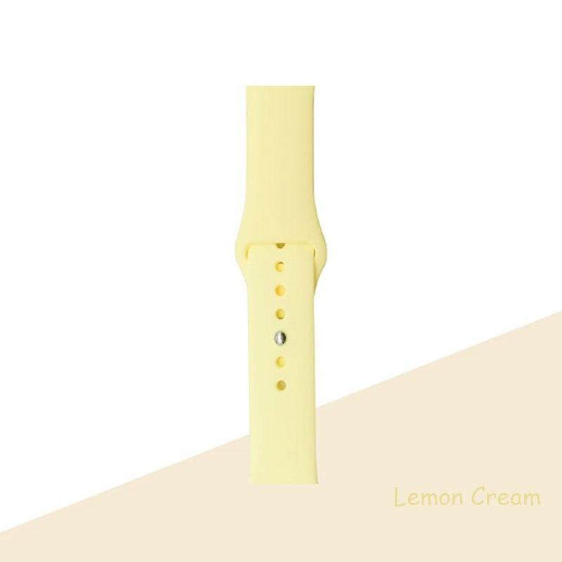 Silikonarmband für Apple Watch Armband 44 mm 40 mm 38 mm 42 mm Armband für Apple Watch Band Correa für Iwatch Series7 6 Se 5 4 3 42 44mm ML