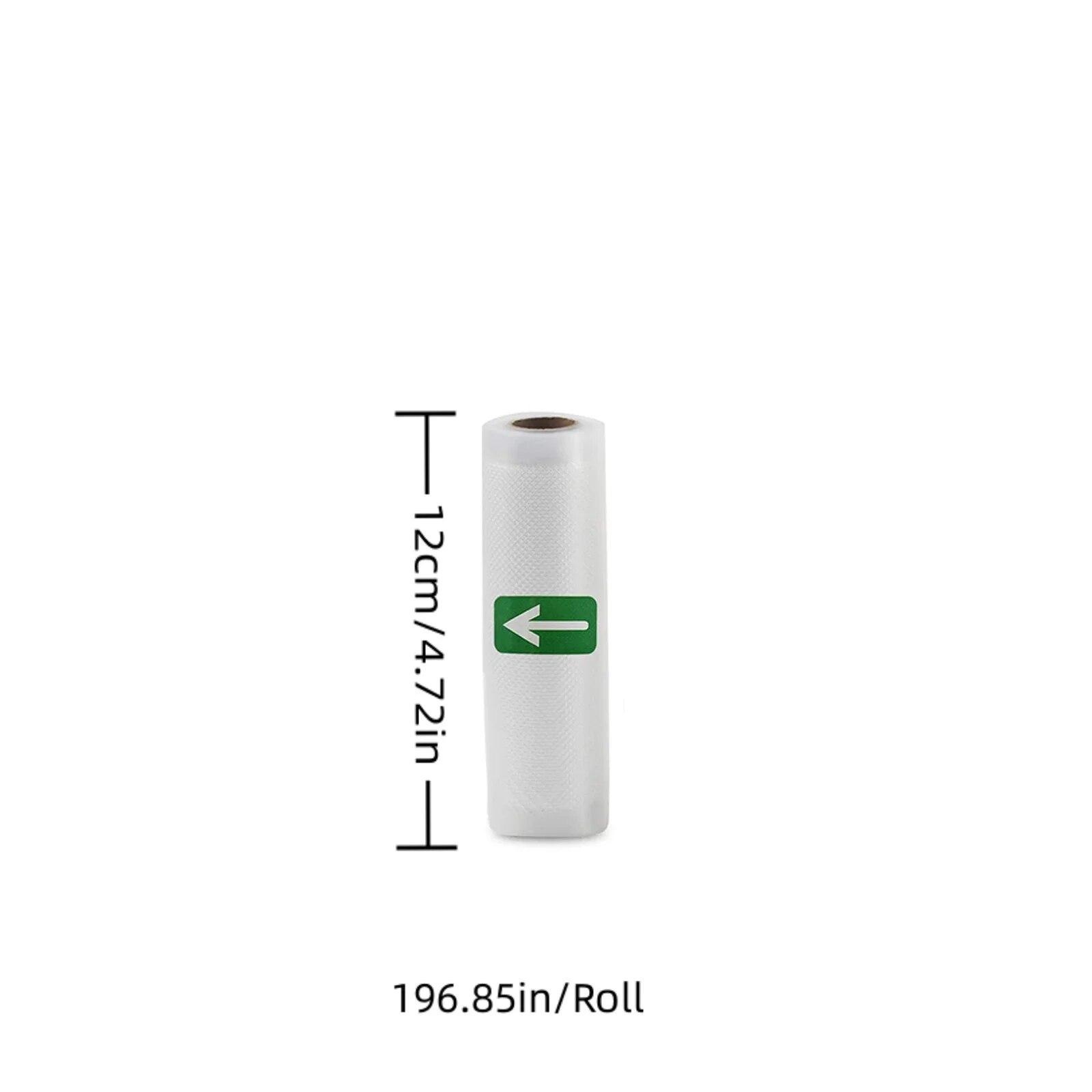 Vakuumbeutel für Lebensmittel in der Küche, Aufbewahrungsbeutel für Vakuumierer für Lebensmittel 12x500CM 1 roll