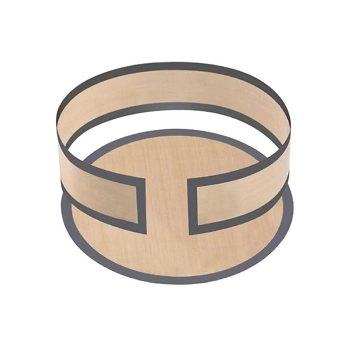 1 Set Silikon Backformen Wiederverwendbare Backform Antihaft Lebensmittelechte Silikonmatten Hitzebeständig Brot Grillplatte zum Backen Küchenwerkzeuge one size graue