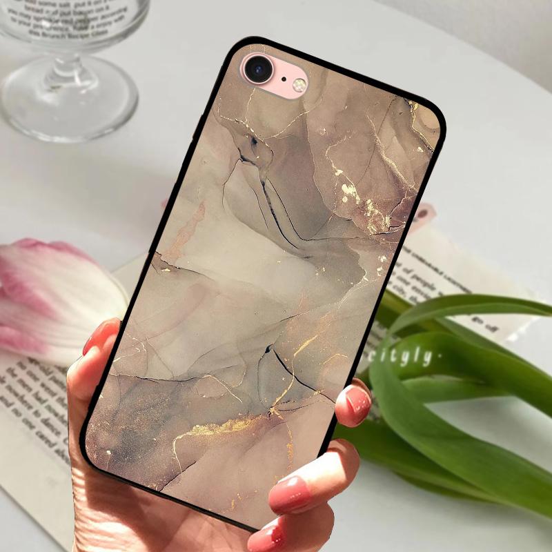 Für iPhone 6S 6 Hülle Silikon Weiche Rückseite Handyhülle Für iPhone 7 7Plus 6 6S Plus Silikonhüllen Für iPhone 8 8 Plus Fundas Stoßfänger for iPhone 7 or 8