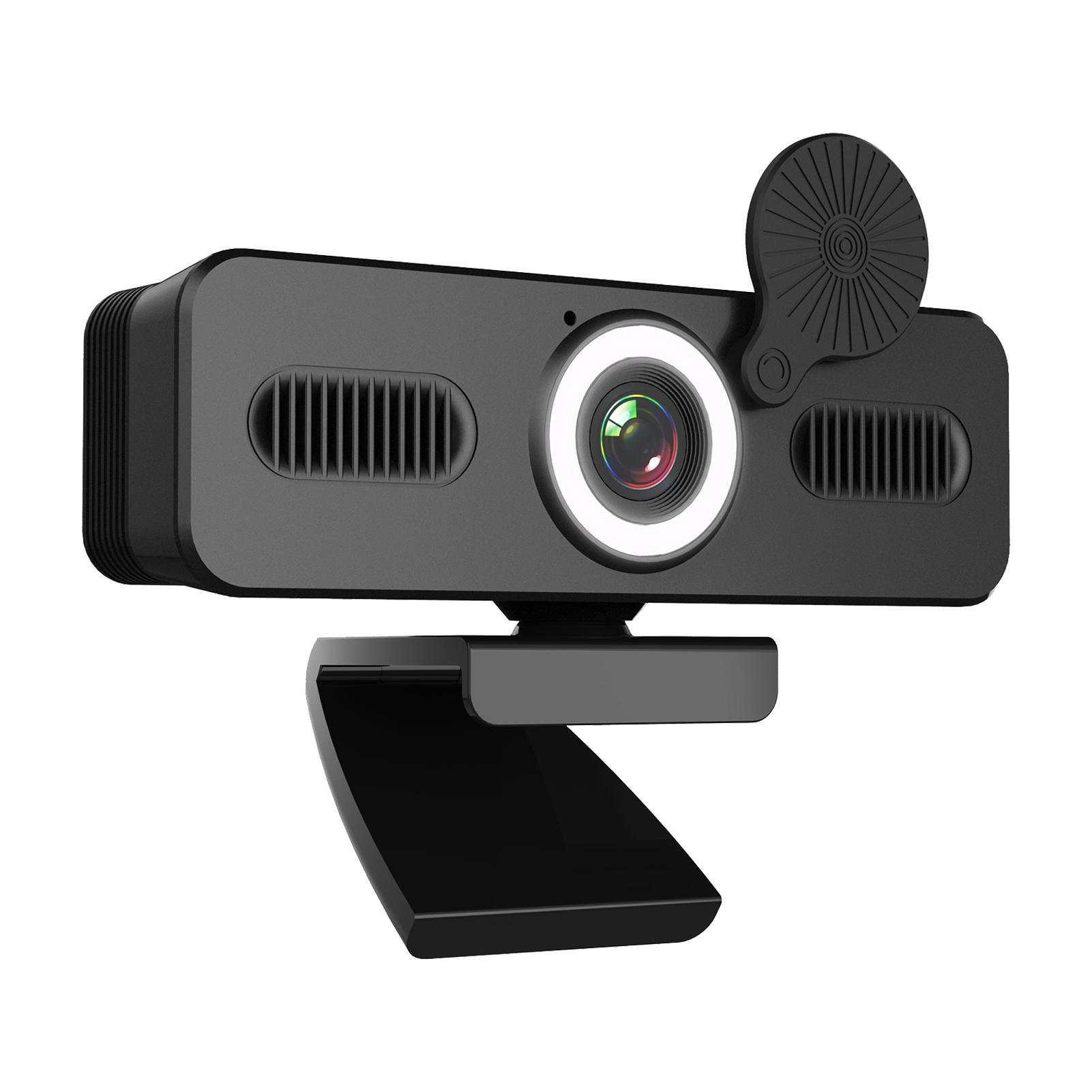 2160P HD Webcam Computer Webcam mit Mikrofon USB PC Webkamera 120-Grad-Weitwinkel mit 1080P