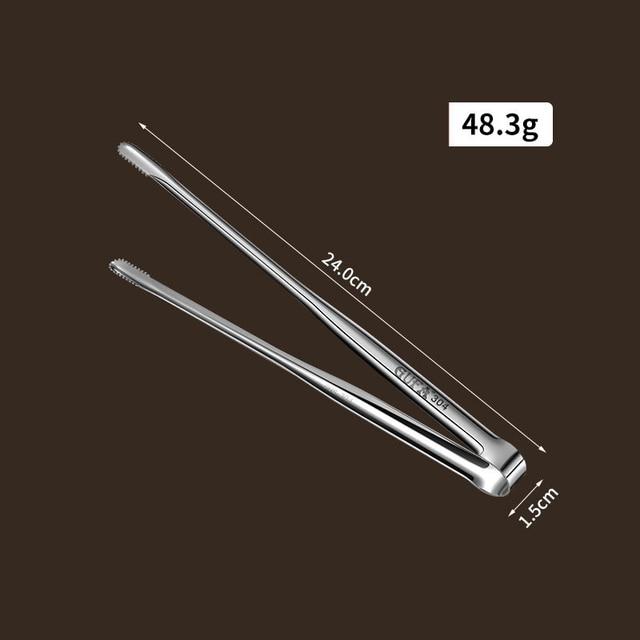 304 Edelstahl Grill Clip Grill Zange Fleisch Kochen Utensilien BBQ Backen Silber Küche Zubehör Camping Liefert