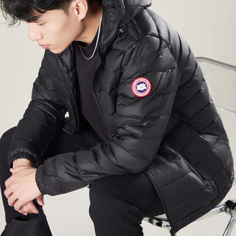 Leichte Canada Goose Daunenjacke für Damen & Herren - Vielseitig, Warm, Unifarben für Herbst/Winter. L