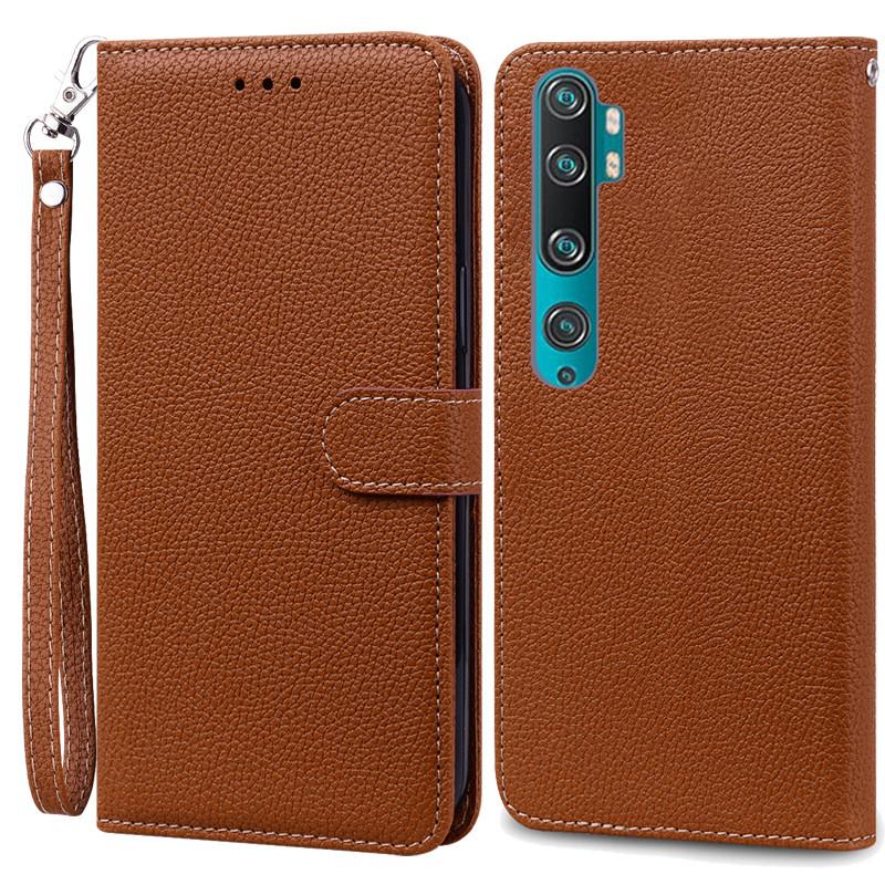 Mi Note 10 Hülle für Xiaomi Mi Note 10 Hülle Leder Brieftasche Flip Case für Xiaomi Mi Note 10 Pro Cover Fundas CC9 Pro Handyhüllen for Mi CC9 Pro