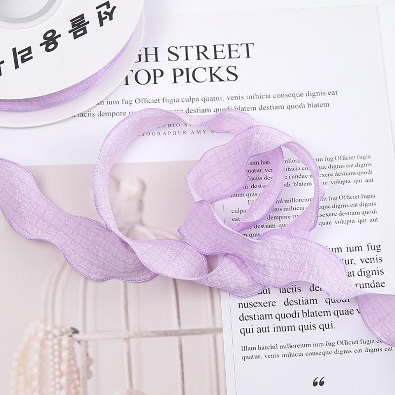 10 Yards Geschenk Verpackung Verpackung Bänder Geschenk Blume Handgemachte DIY Kuchen Dekorationen