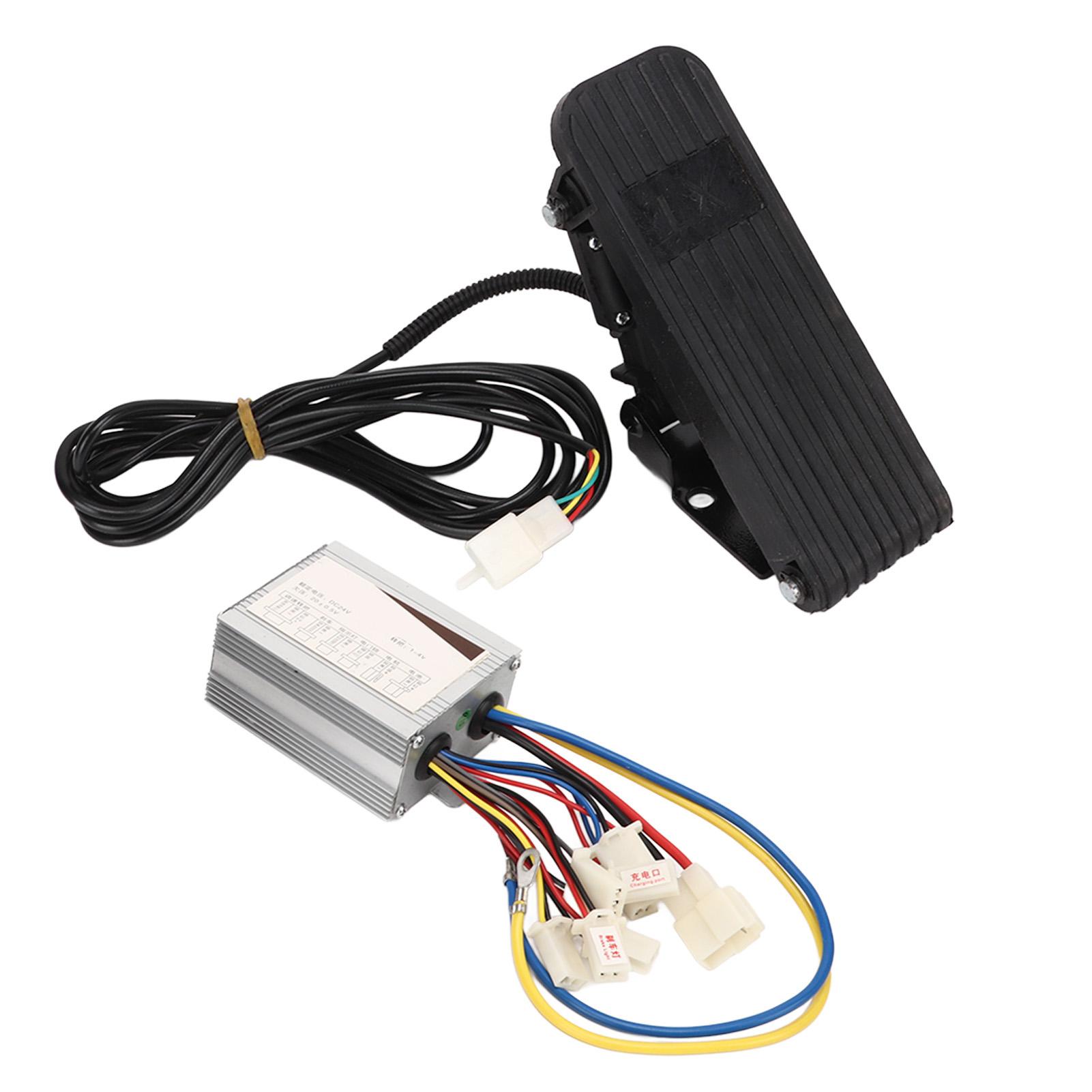 24V 350W Zwei Geschwindigkeit Controller Pedal Accelerator Kit Elektrische Bike Controller Fuß Accelerator