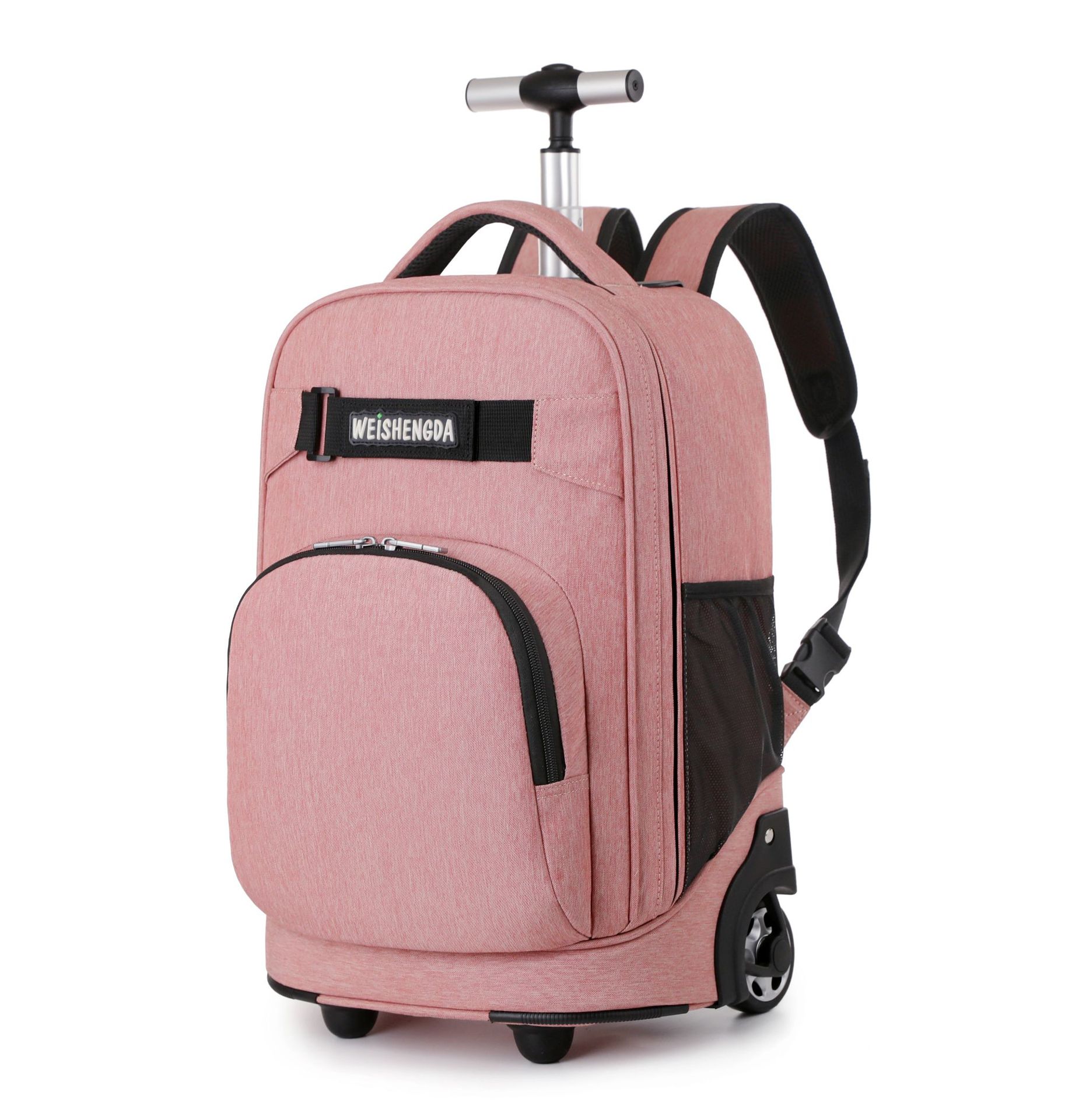 Campus Trolley Rucksack Schulrucksack Trolley Rucksack Doppelzweck WSD1801 18 inch rosa