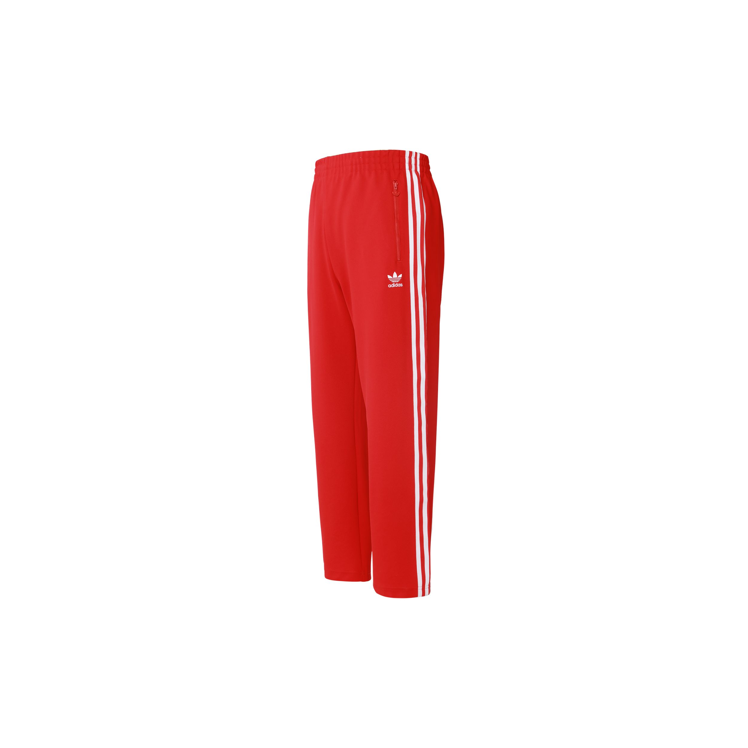 Adidas Originals Trainingsanzug Serie China Exklusiv Drei-Streifen Logo Print Sweatpants Unisex Unterteile Lichtscharlachrot IR5763 XXS