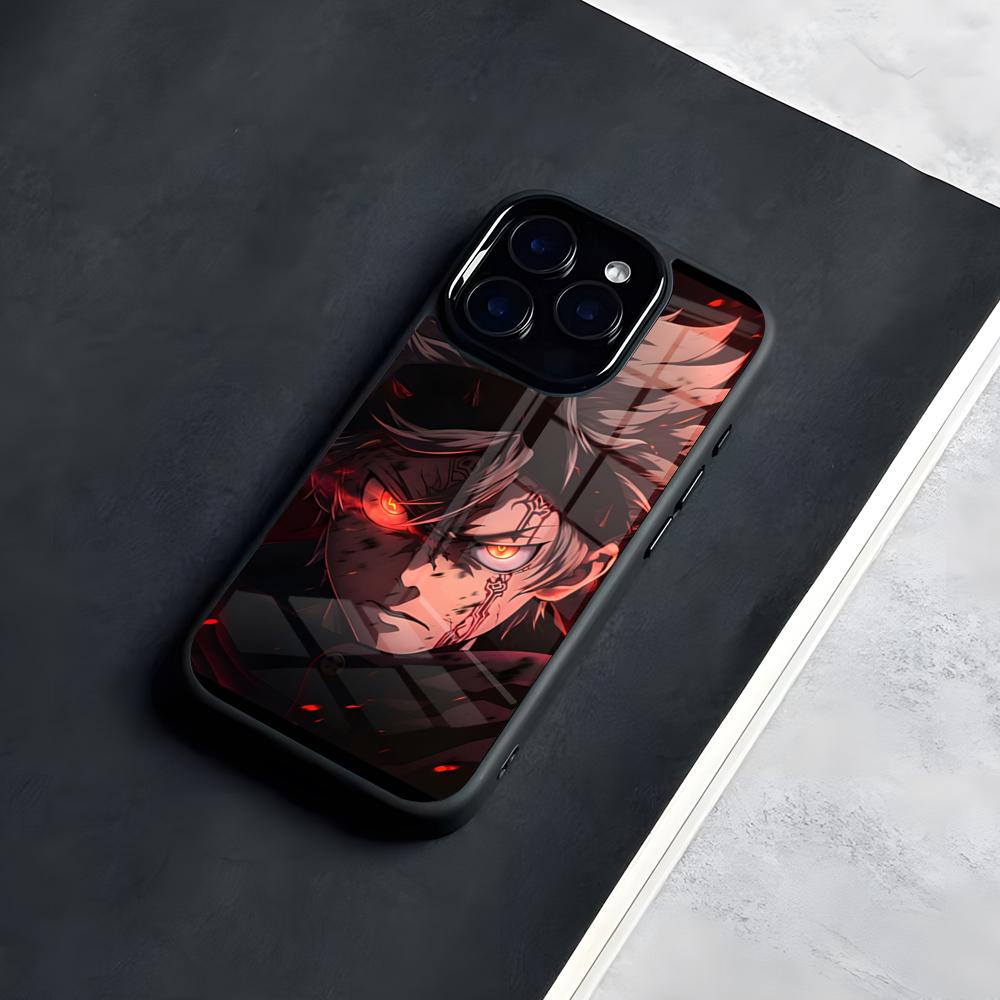 Asta Cartoon Black Clover Handyhülle Für IPhone 17 Pro Max 16 15 14 13 11 Pro Max Plus Glas-Handyhülle iPhone 15 Pro