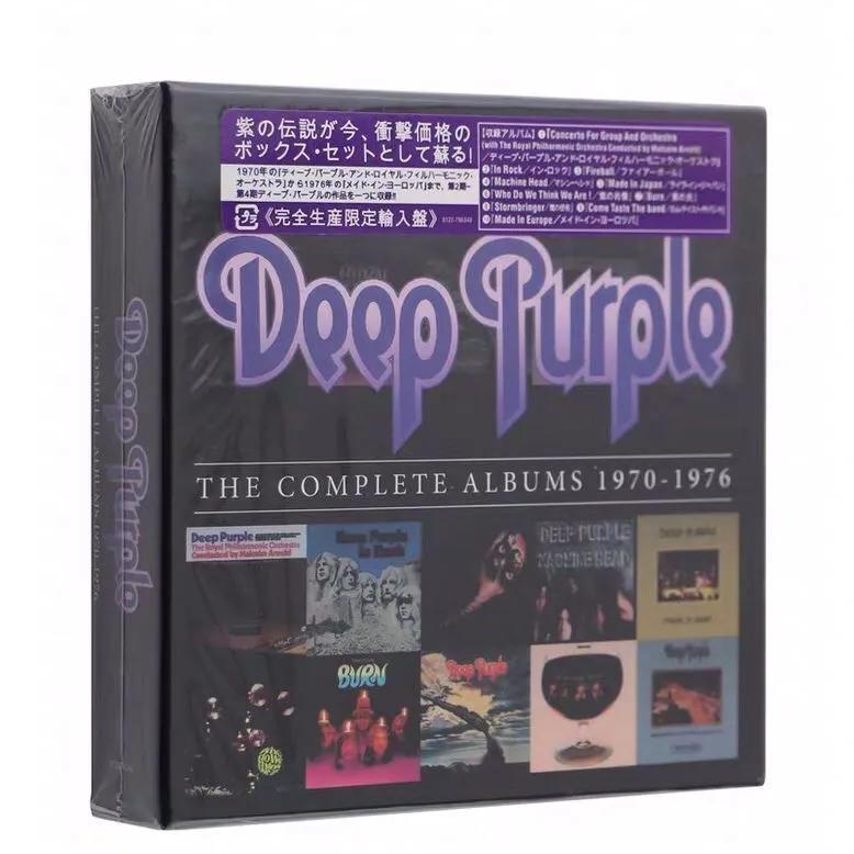 Album Deep Purple Complete 1970-1976, ein Set mit 10 CDs