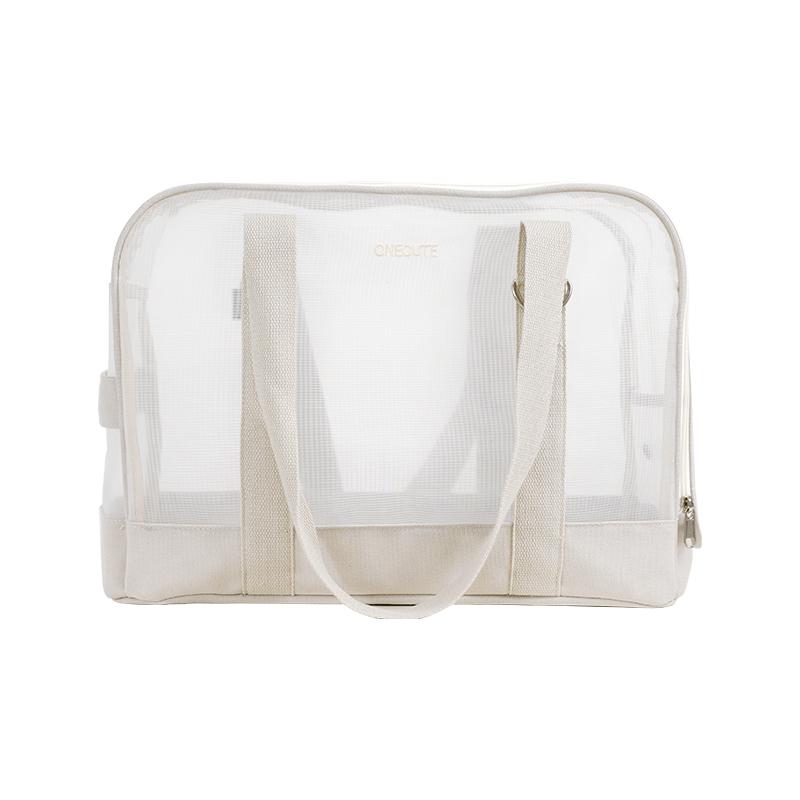 ONECUTE Tragbare, atmungsaktive Haustiertasche für kleine Hunde und Katzen, Tragetasche für Katzen und Hunde, bequeme Tragetasche für Haustiere, Rucksäcke für Haustiere, Hundetasche, Hundegeldbörse white