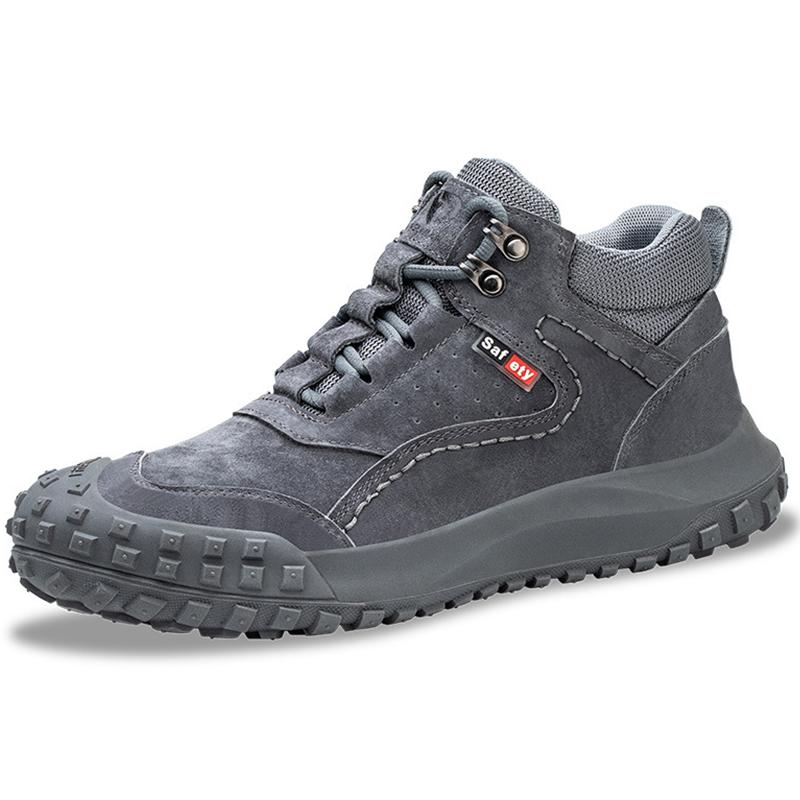 Sicherheitsschuhe Herren für die Arbeit Unzerstörbare Arbeits-Sneakers Pannensichere Arbeitsschuhe mit Stahlkappe Herren Sicherheitsstiefel Schutzschuhe 38