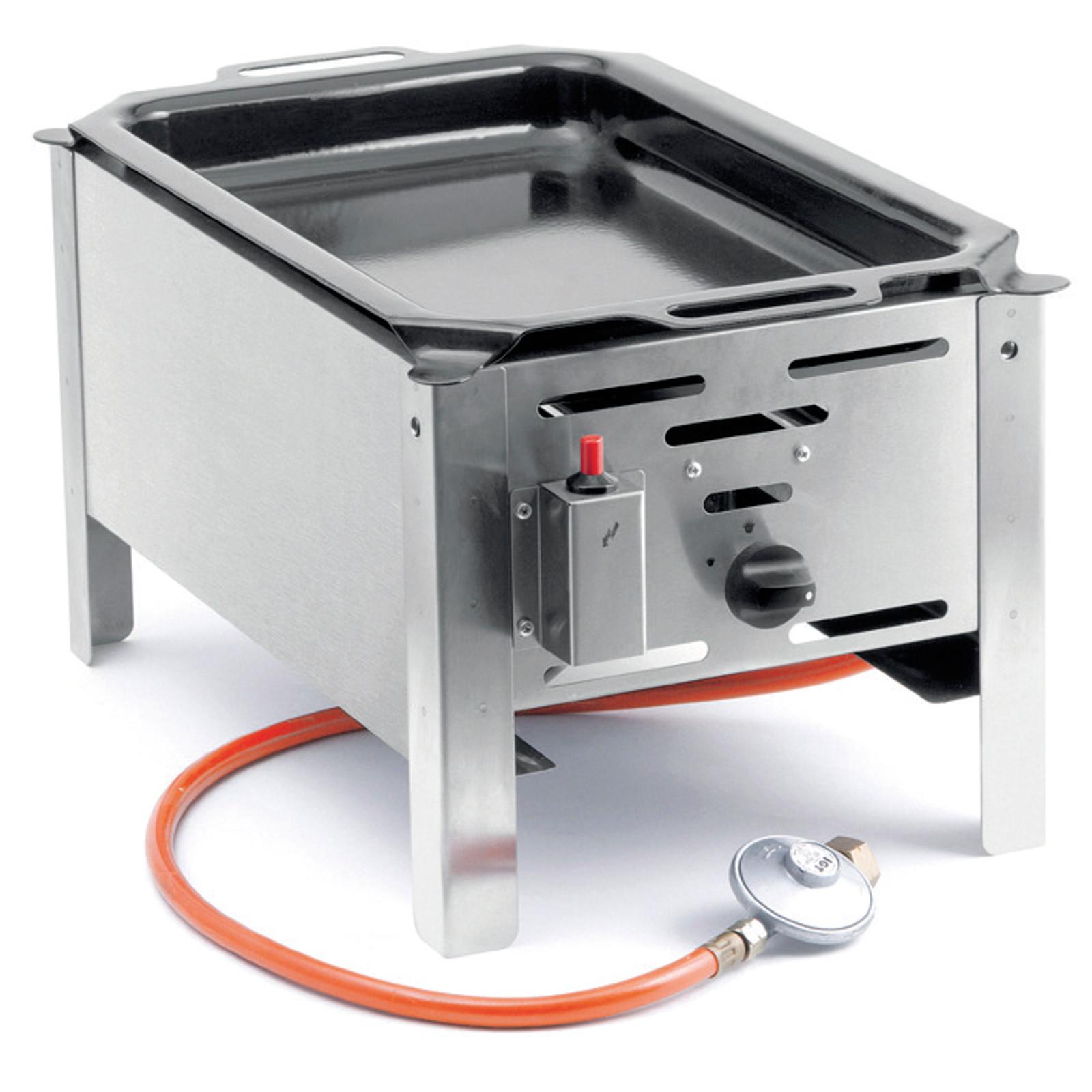 Bake Master Mini Gas-Fritteuse 290x480mm 58kW Hendi 154601