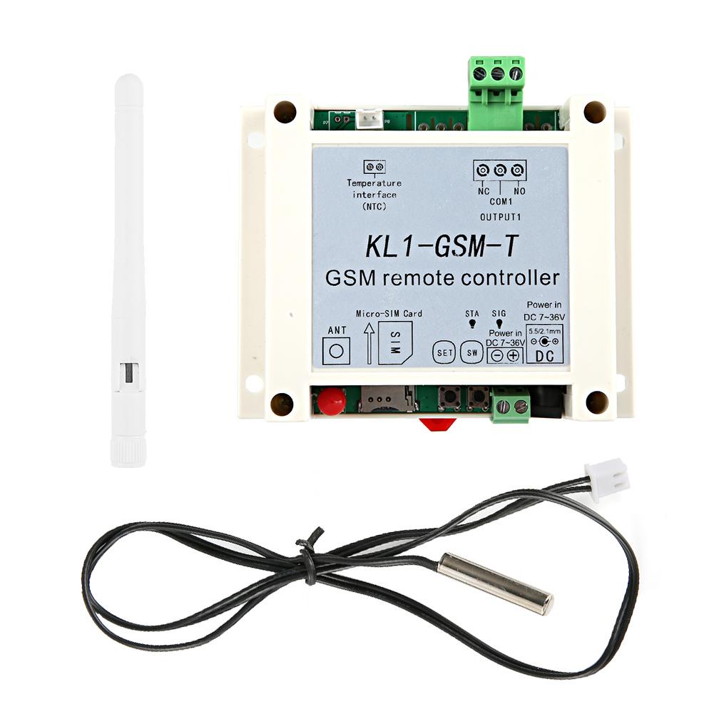 736VDC Überwachung Fernbedienung GSM Temperatur Thermostat Control Sensor weniger als br mehr als