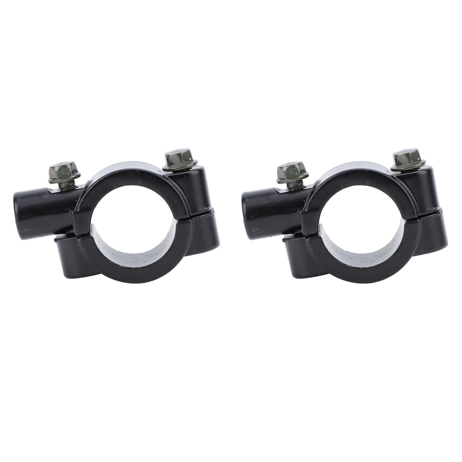 2PCS 25mm Motorrad Lenker Spiegel Halterung Clamp Halterung Adapter Universal für Motorrad