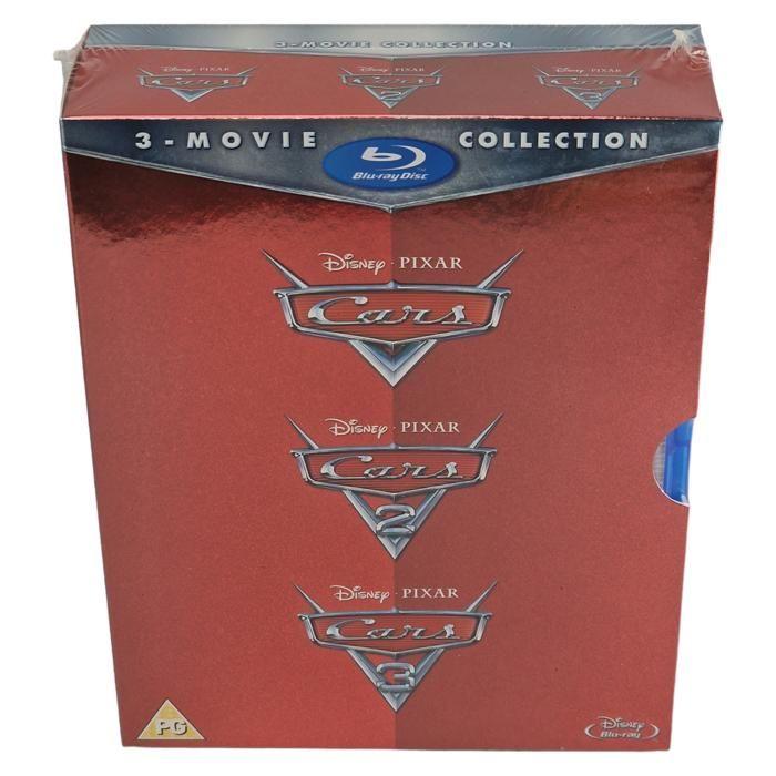 Cars / Cars 2 / Cars 3 Blu-ray Disney 2006-2017 3 Filme OV [Region Free] Originalversion