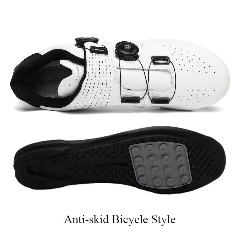 Neu Lock Reiten Schuhe Lock Schuhe Männer Und Frauen Rennrad Booster Schuhe Mountainbike 43 baby-puder-farbe