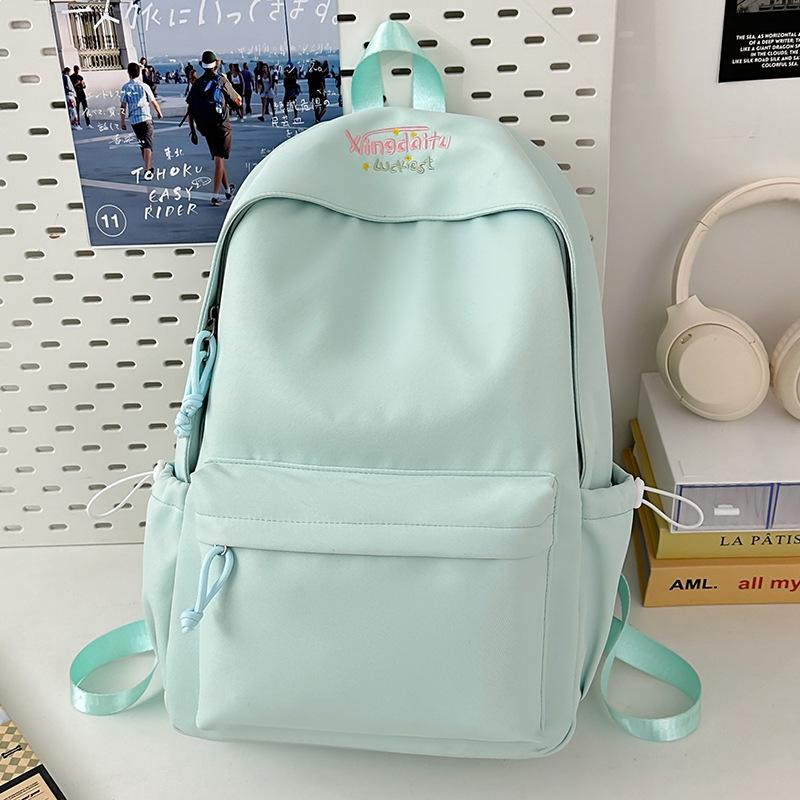 Kinder Schultaschen Grundschule Mädchen Junior High School Schülerinnen Hoch Aussehende Mädchen Buchstaben Schulrucksack