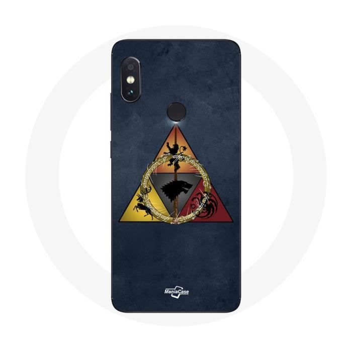 Hülle für Xiaomi Redmi Note 5 Pro Game of Thrones Staffel 8 Game of Thrones Triangle Logo Baratheon