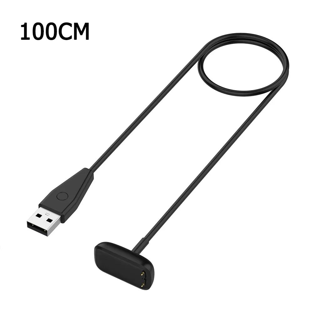 Magnetisches USB-Ladekabel für Fitbit Charge 5 6 Fitbit Luxe Smartwatch Tragbare Ladestation Adapter Zubehör