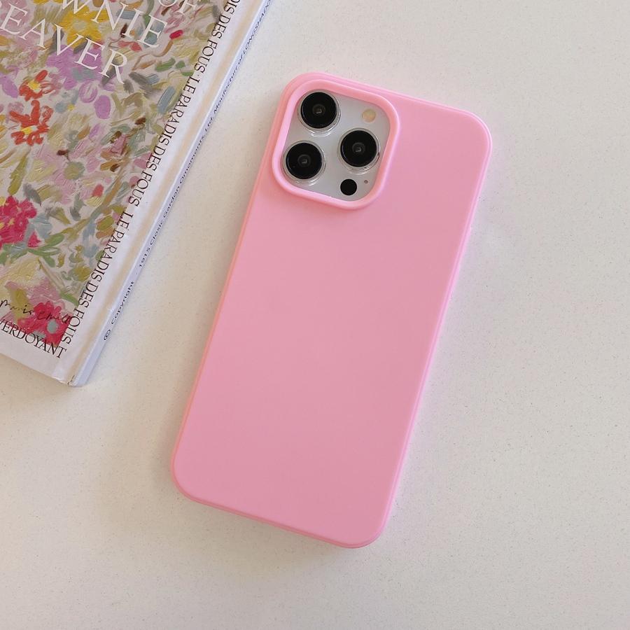 18 Farben zur Auswahl. Ultradünne Handyhülle für iPhone 16 16e 16 Pro Max 16 Plus 15 14 13 12 11 XR XS MAX 6 7 8 Plus SE. Einfarbige Schutzhülle iPhone 7 Plus/8 Plus rosa