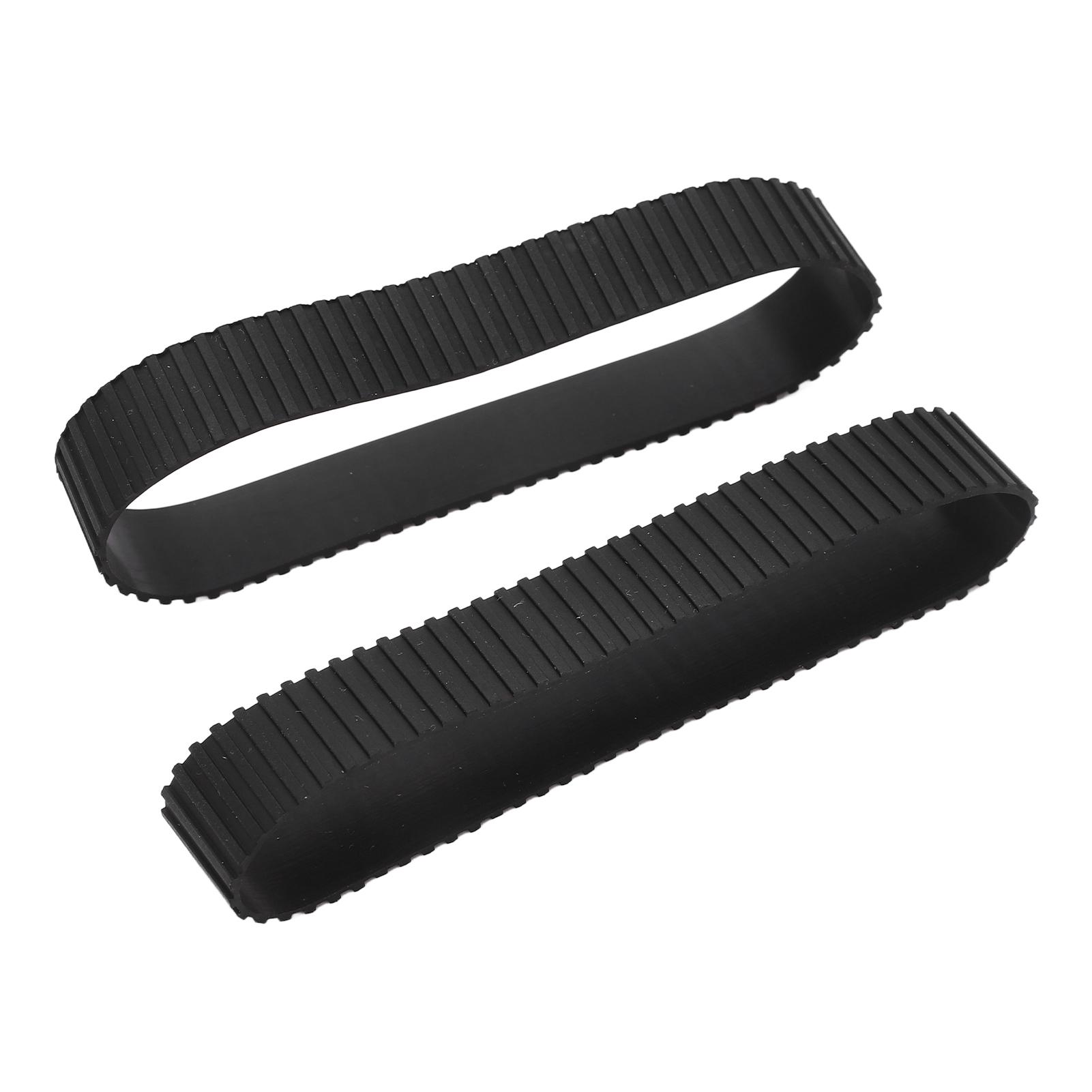 Kameraobjektiv Gummiring Zoom Gummiring Griff und Fokus Gummiring Ersatz für EF 24‑70mm F4L IS USM Objektiv black