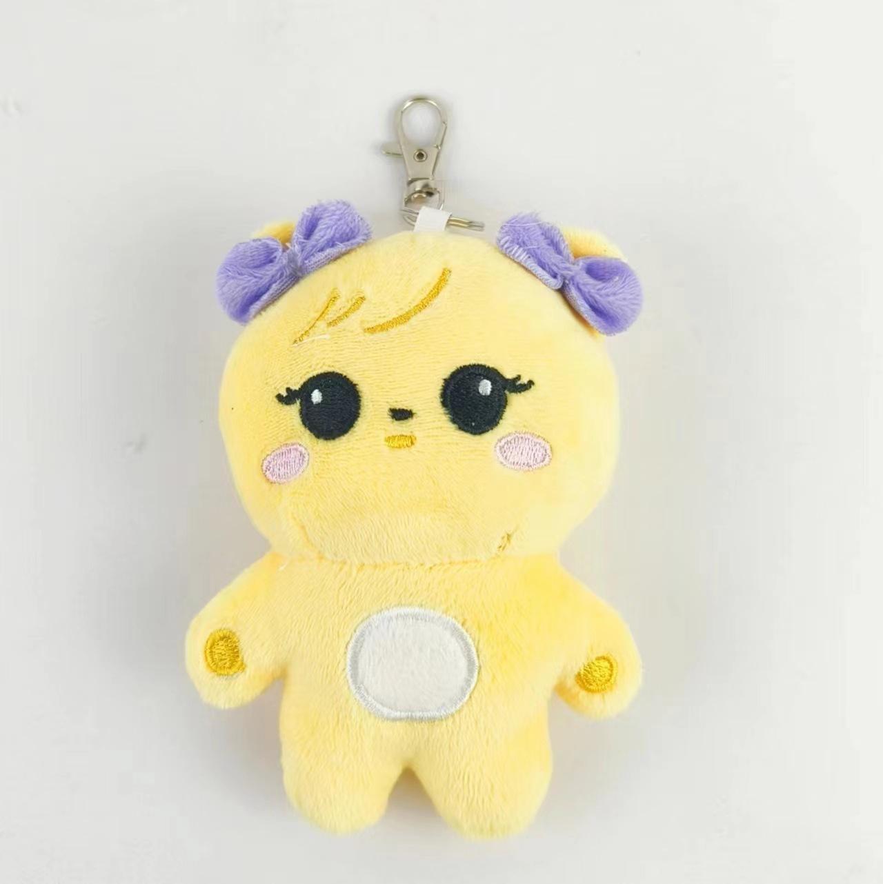 Blackpink Plüschtier LISA JENNI JISOO ROSÉ Plüschpuppe Kawaii Kuscheltiere Pendent helle gelbe