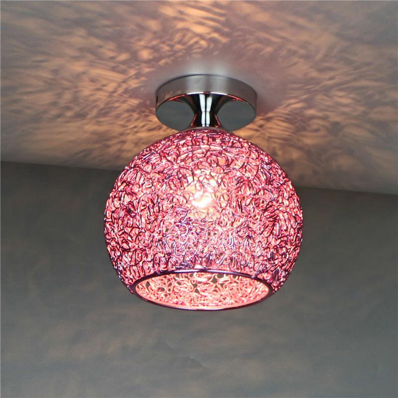 1 stücke Moderne Bunte LED Decke Lampe Schlafzimmer Kinderzimmer Balkon Gang Korridor Hause Lampe Beleuchtung (Ohne Glühbirne) rosa