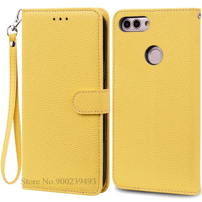 Für Huawei P Smart 2018 Fall FIG-LX1 Leder Brieftasche Flip Fall Für Huawei P Smart Fall FIG-LX1 5,65 zoll Fall coque Fundas Shell P Smart 2018 FIG-LX1