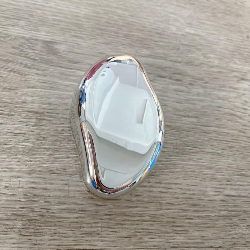 Wiederverwendbarer Kristall-Haarradiergummi, physikalisches Bleame-Haarentfernungswerkzeug, schmerzloser, sicherer Epilierer, Körperhaarentferner, Enthaarung, Glasrasierer silber