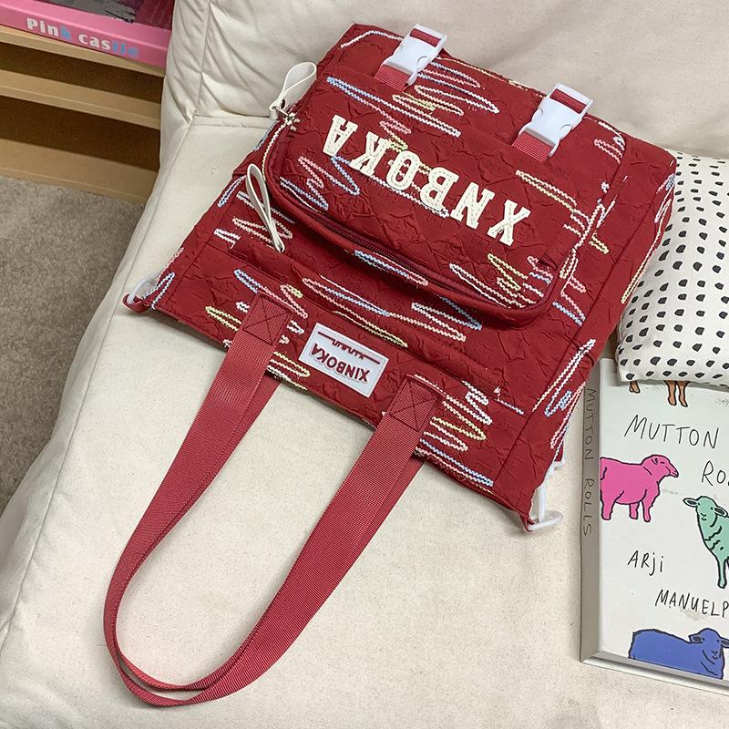 Schultaschen Kinder Grundschüler Hoher Wert Ins Zweiteiliges Set Rucksäcke mit großem Fassungsvermögen Rucksäcke