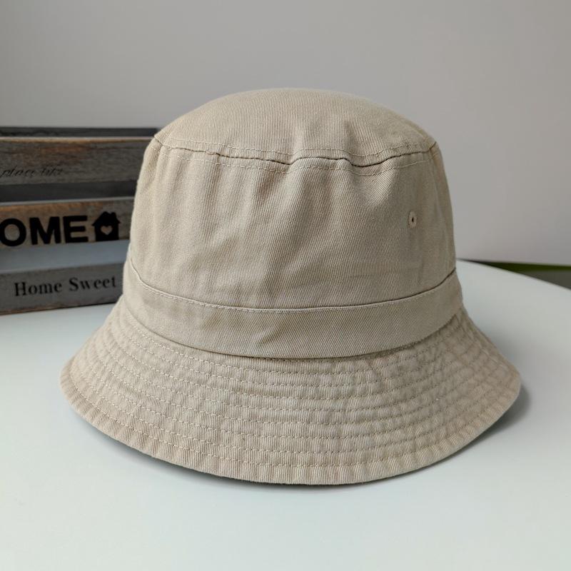 2023 großen Kopf Plus Größe Eimer Hut für Männer Reine Baumwolle Panama Fischer Hut Koreanische Mann Frauen 59 cm 60 cm 62 cm 63 cm Sonnenhut XXL 63-64cm khaki