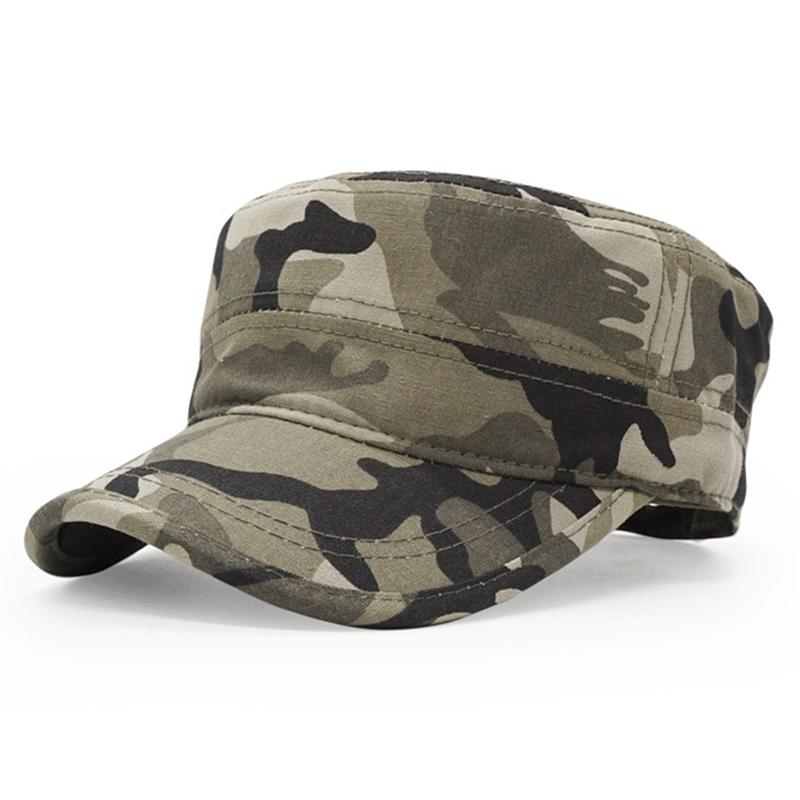 Herren Camouflage Baseball Cap Taktische Kappe Navy Baseball Cap Flache Kappe Sport Cap camouflage