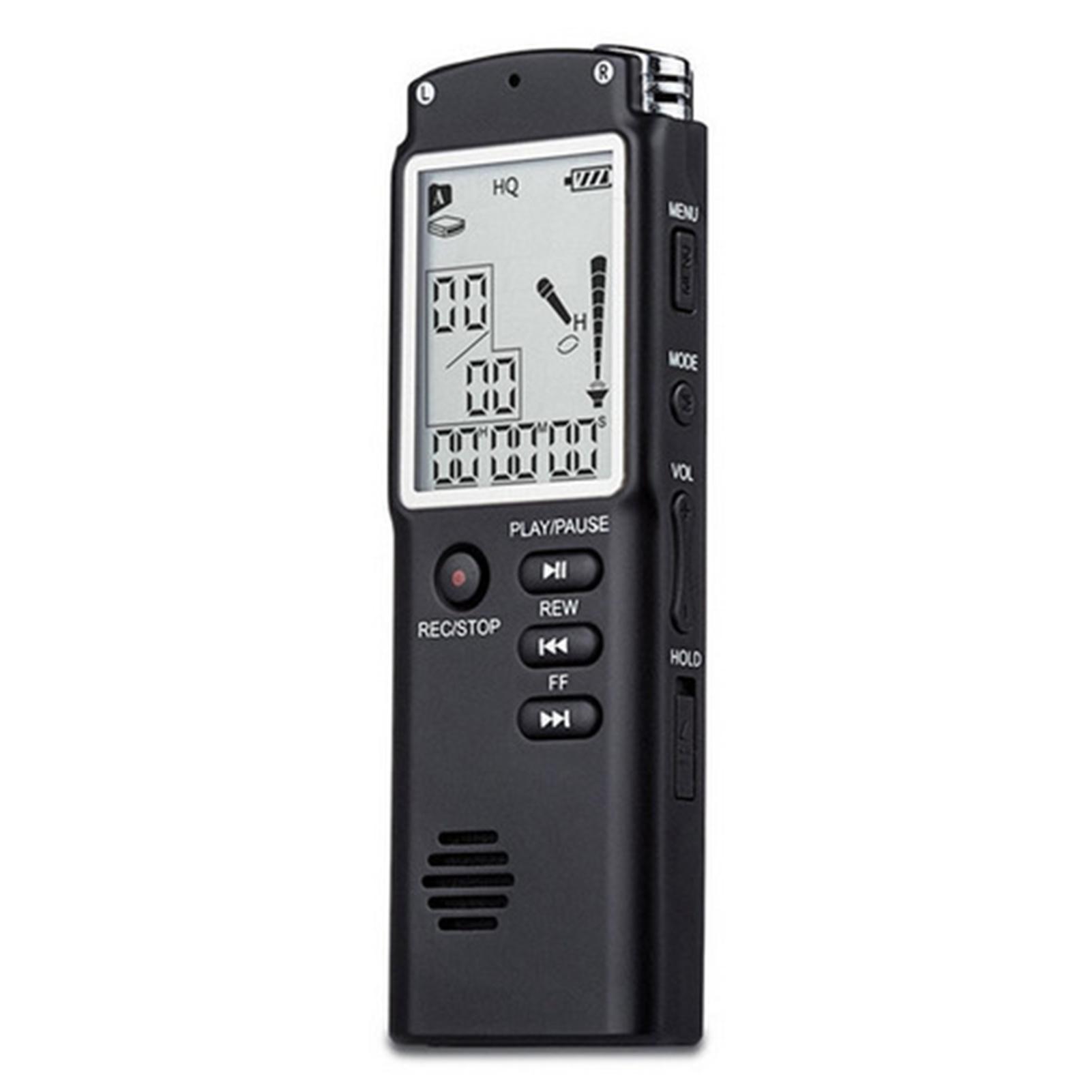 T60 Digital Audio Recorder Professioneller sprachaktivierter Recorder mit Kopfhörer Tragbares Audio 32G