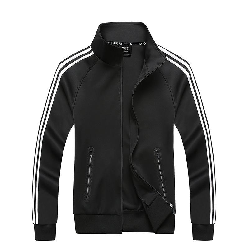 Übergroße Männer Mäntel 3 Streifen Herren Jacke Mantel Männlich Plus Größe 8xl Sportswear Hoodies Für Männer Große Größe Streetwear bomber Jacke L
