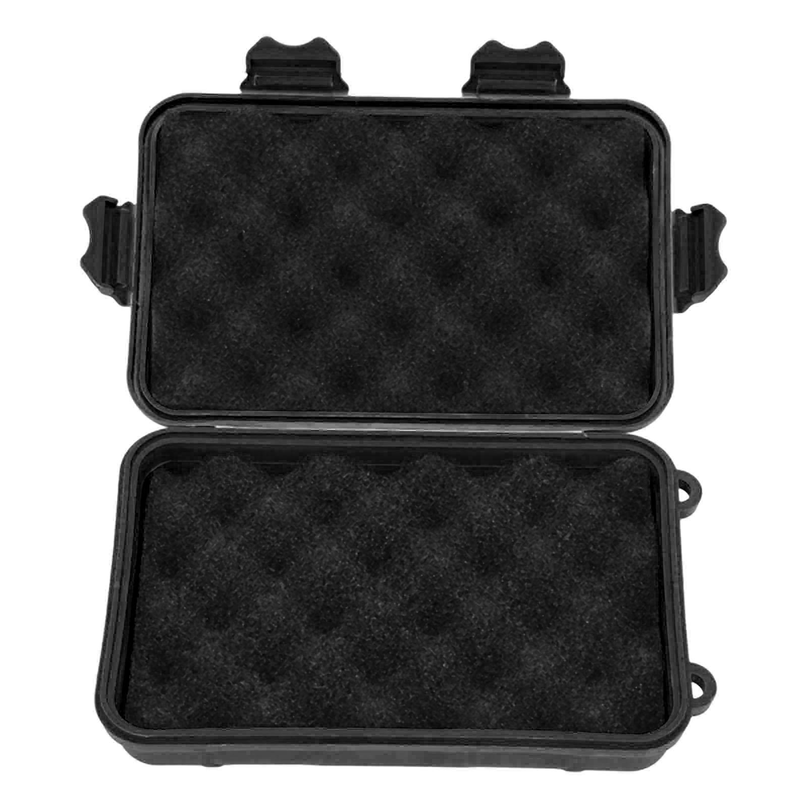 Wild Survival Aufbewahrungsbox Hohe Festigkeit Stoßfest Wasserdicht Tragbare Camping Survival Kits für schwarz