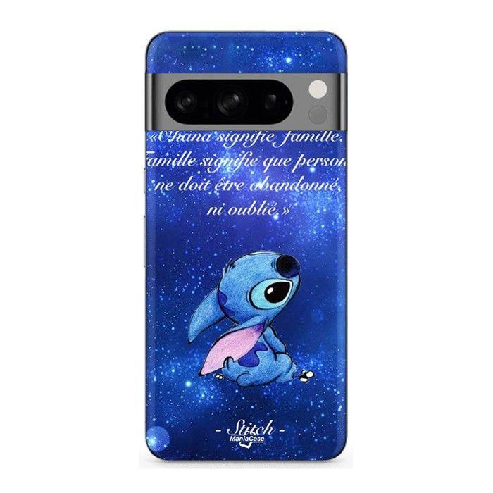 Hülle für Google Pixel 8 Pro Stitch disney stitch süß Ohana bedeutet Familie schwarz