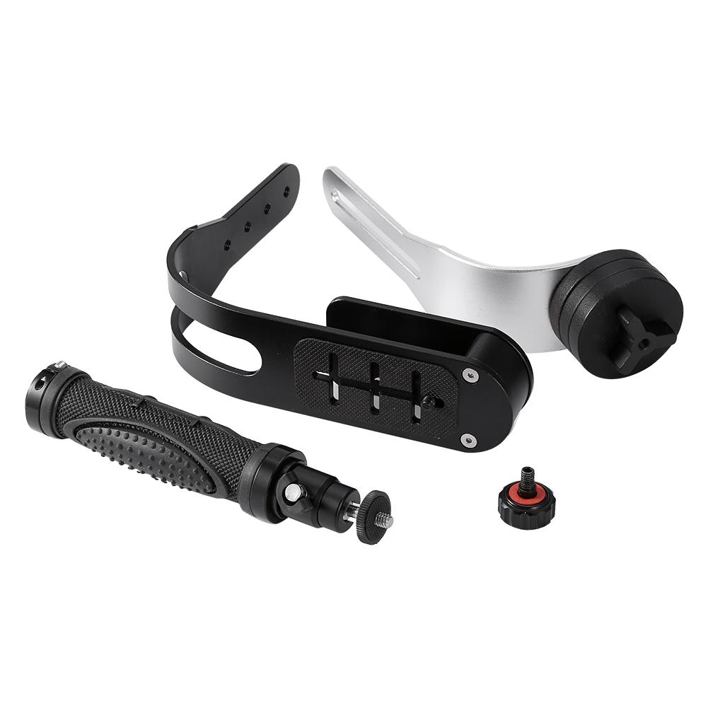 PRO Handheld Steadycam Videostabilisator für Digitalkamera-Camcorder DV DSLR SLR weiß