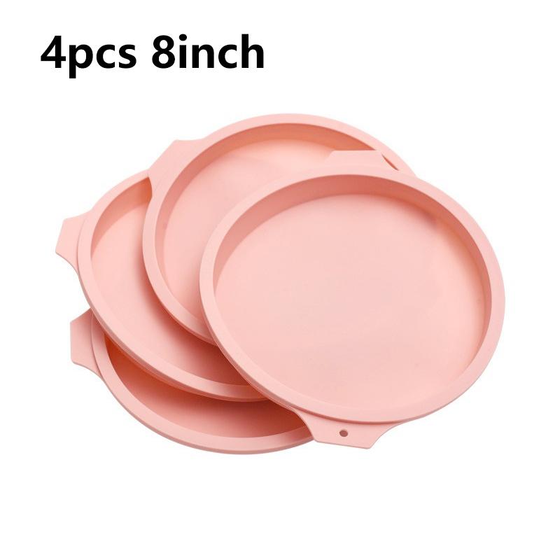 Silikon Schichtkuchen Runde Form Form Küche Backformen DIY Desserts Backform Mousse Kuchen Formen Backform Werkzeuge