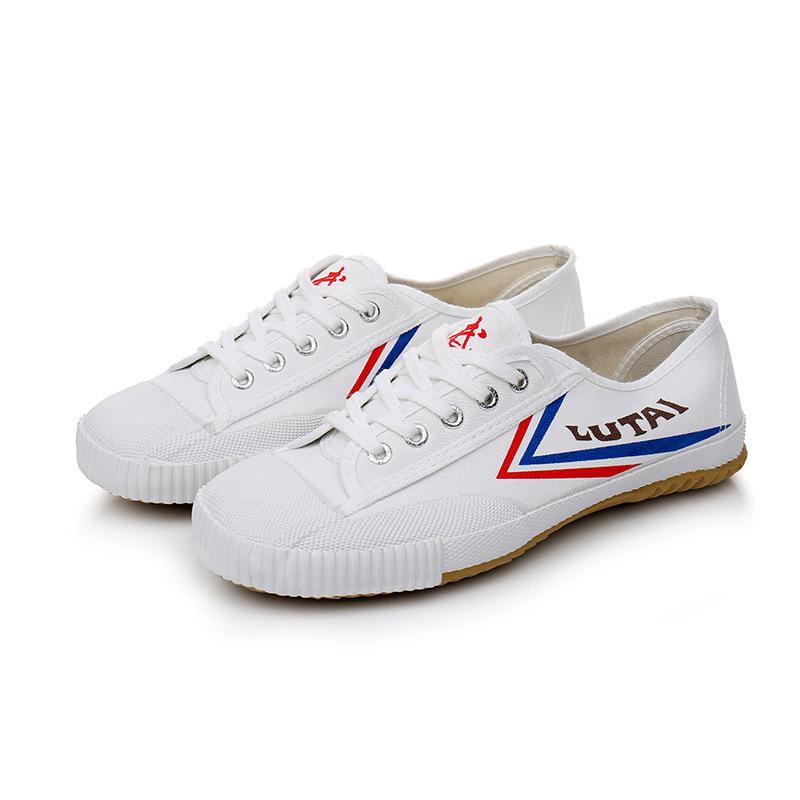 KungFu Schuhe Herren Klassische Leinenschuhe Kampfsport TaiChi Taekwondo WuShu Karate Sportschuhe Bequem für Herren Trainings-Sneakers 38-47 45 white