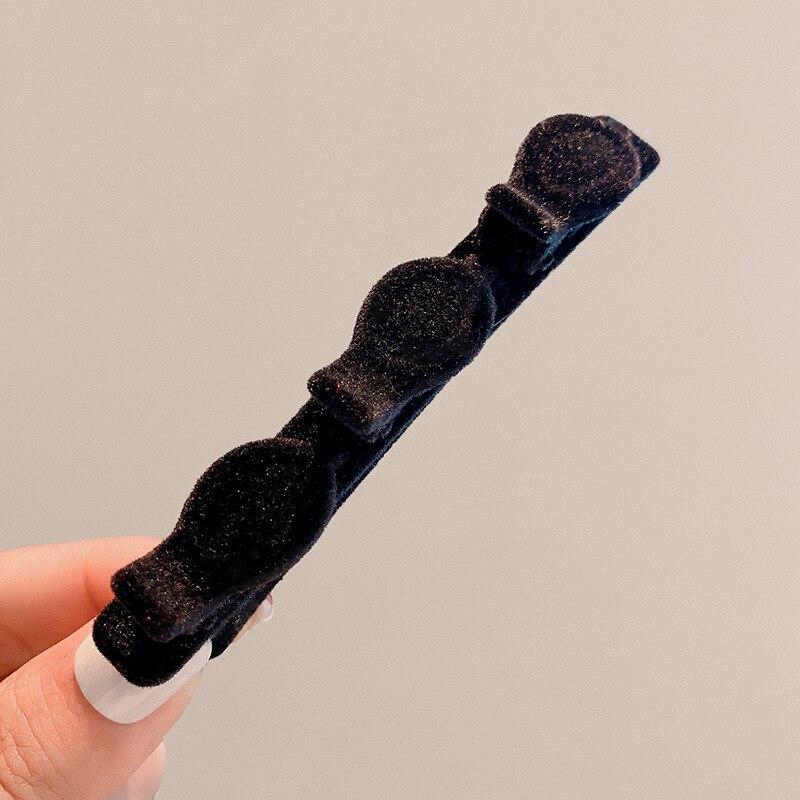 Frauen Pony Clips Haar Seite Clips Feste Fransen Haarspangen Haar Styling Werkzeug Weibliche Damen Mädchen Kopfbedeckung Haarnadel Haar Zubehör